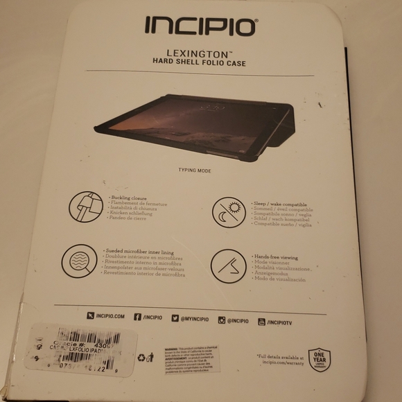 INCIPIO FOLIO CASE - Picture 5 of 11